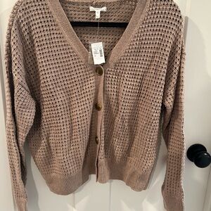 NWT Maurice’s Women's Tan Sweater